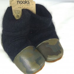 Nooks boots black camo 18-24m